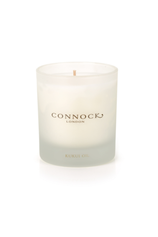 Single wick candle with a tropical fragrance from Connock London