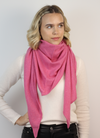 Large triangle shape cashmere scarf 