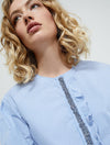 Ottanio Shirt With Embroidery Light Blue