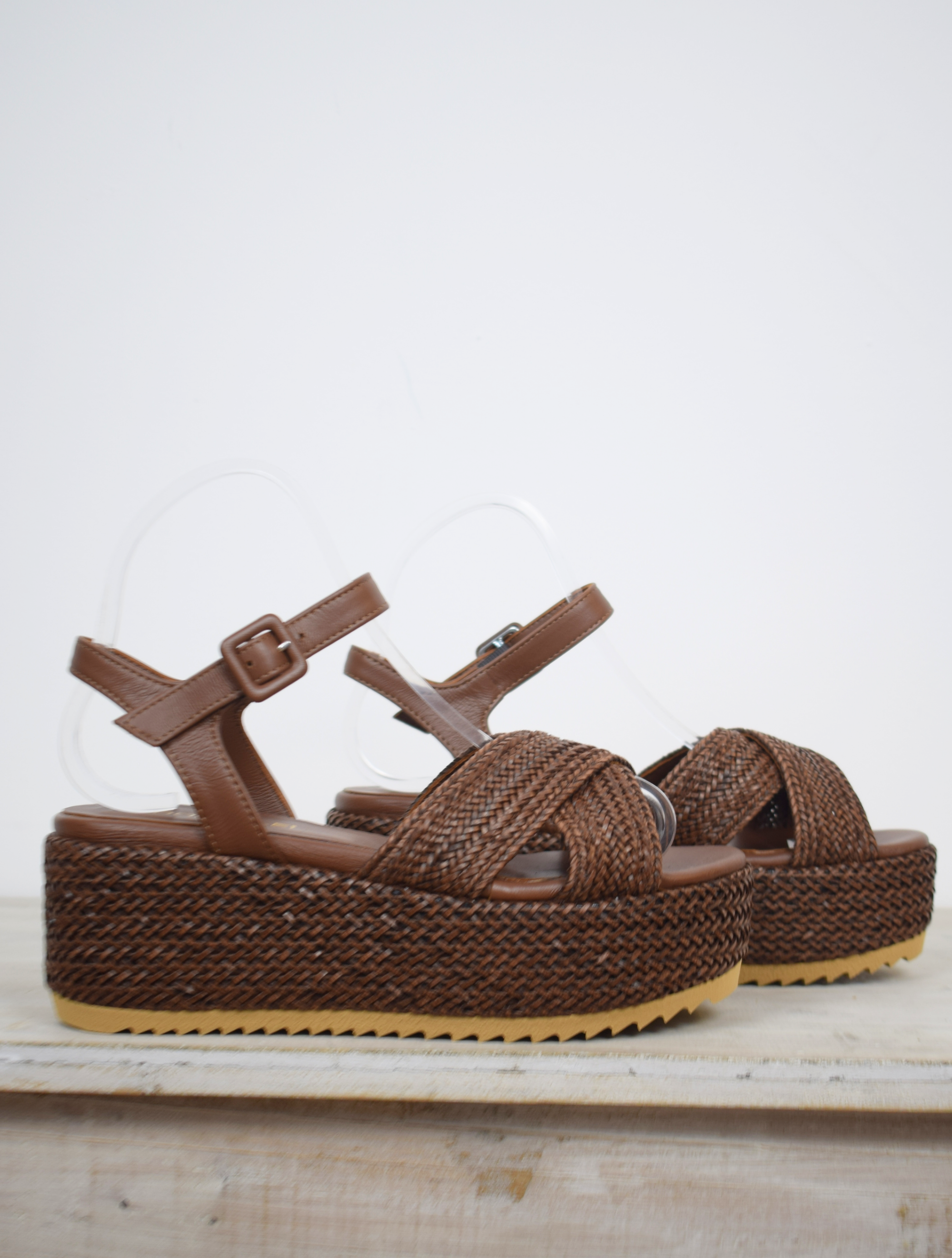 Sandales raphia stradivarius hot sale