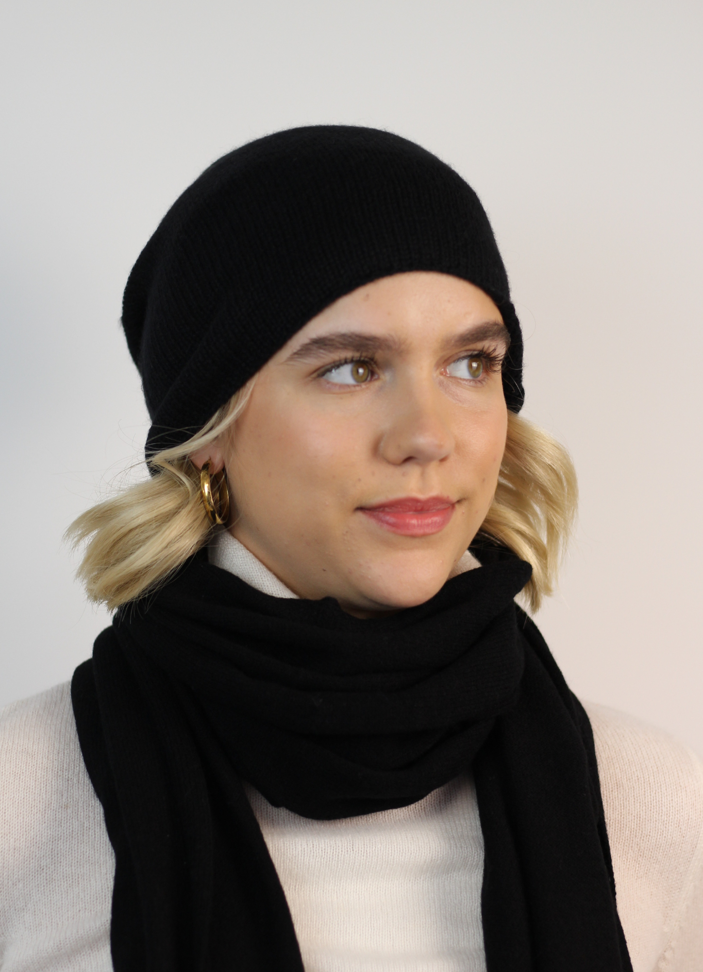  thin cashmere hat