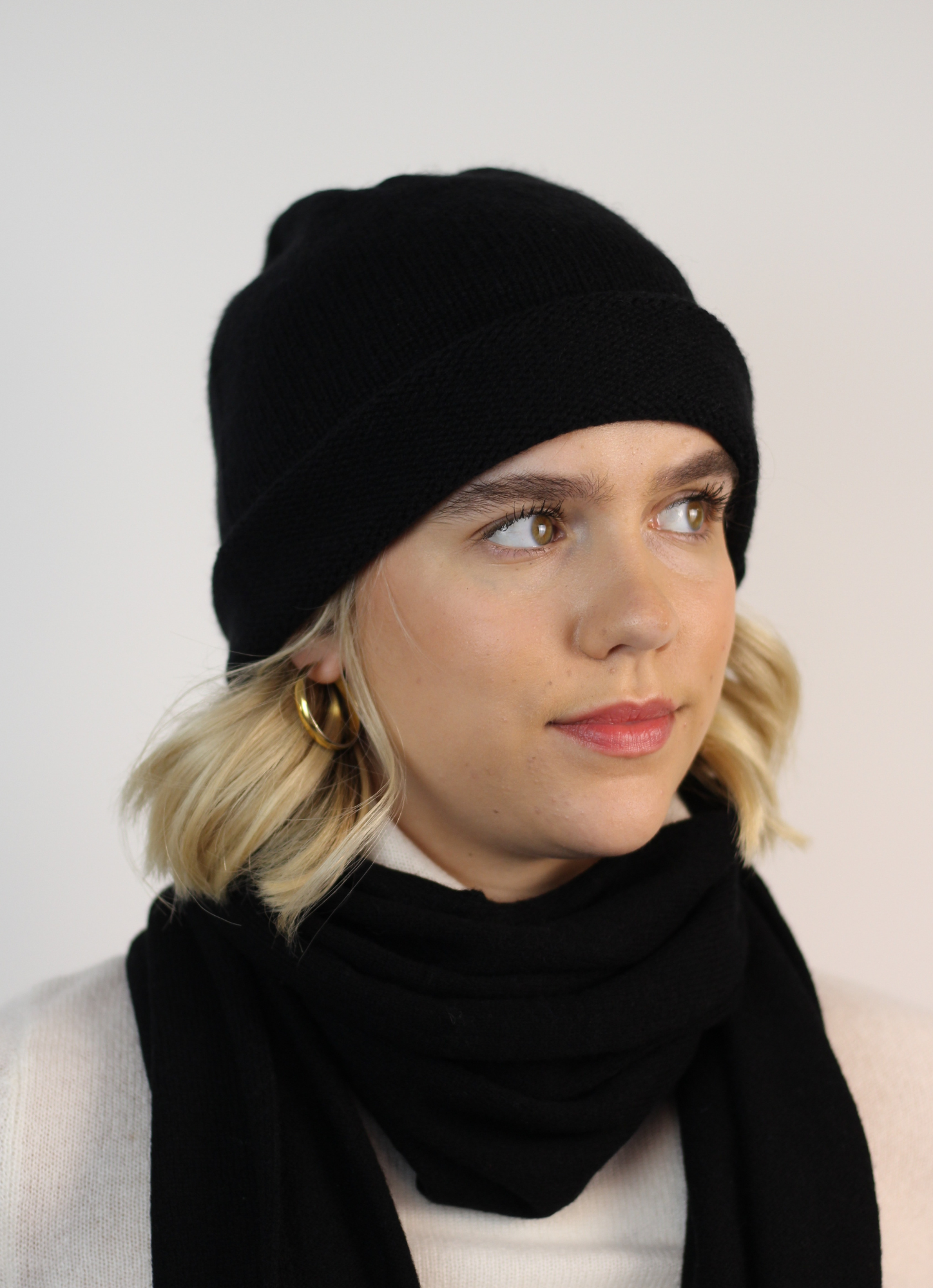  thin cashmere hat