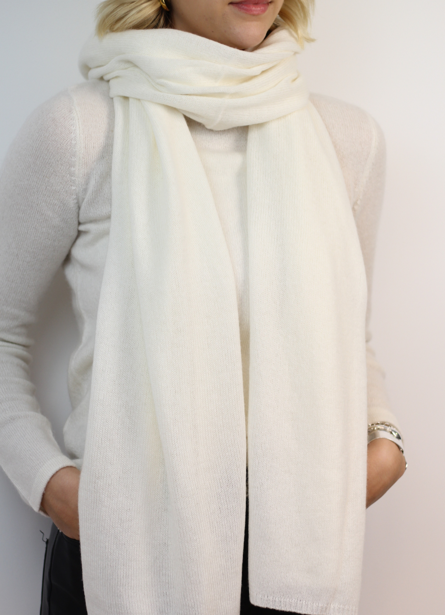 long cashmere scarf 