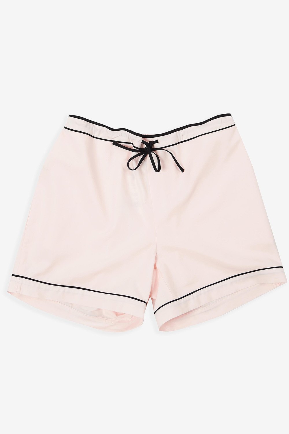 Pink Organic cotton tencel blend pyjama shorts