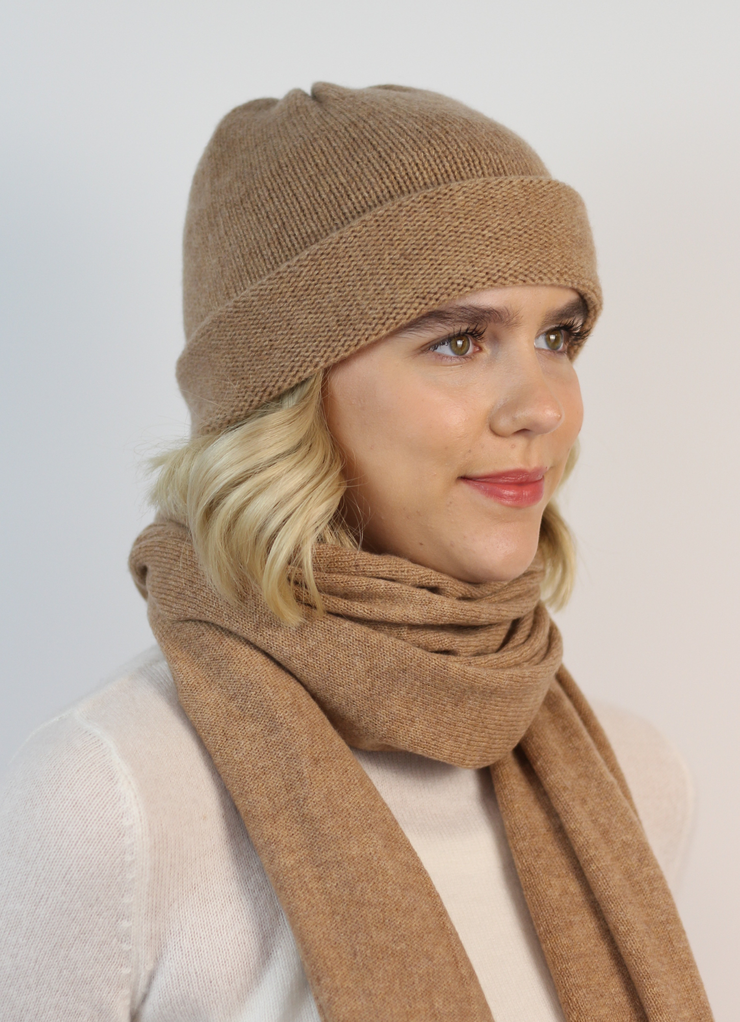  thin cashmere hat