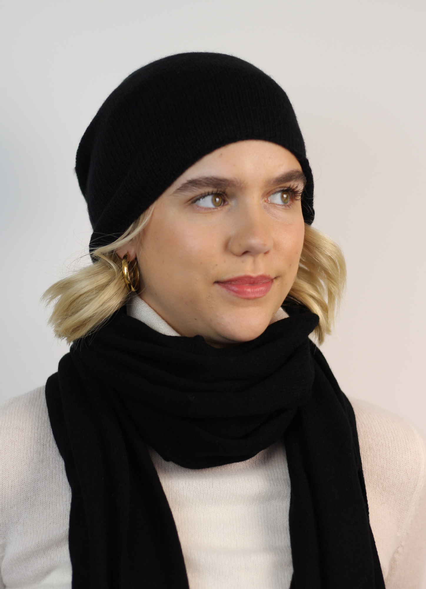  thin cashmere hat