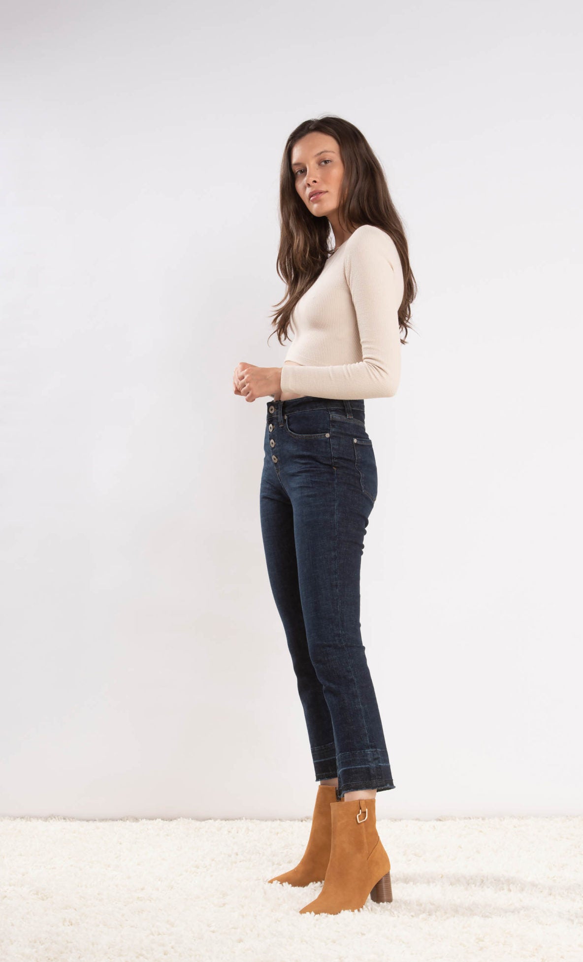 Camille button up jeans 