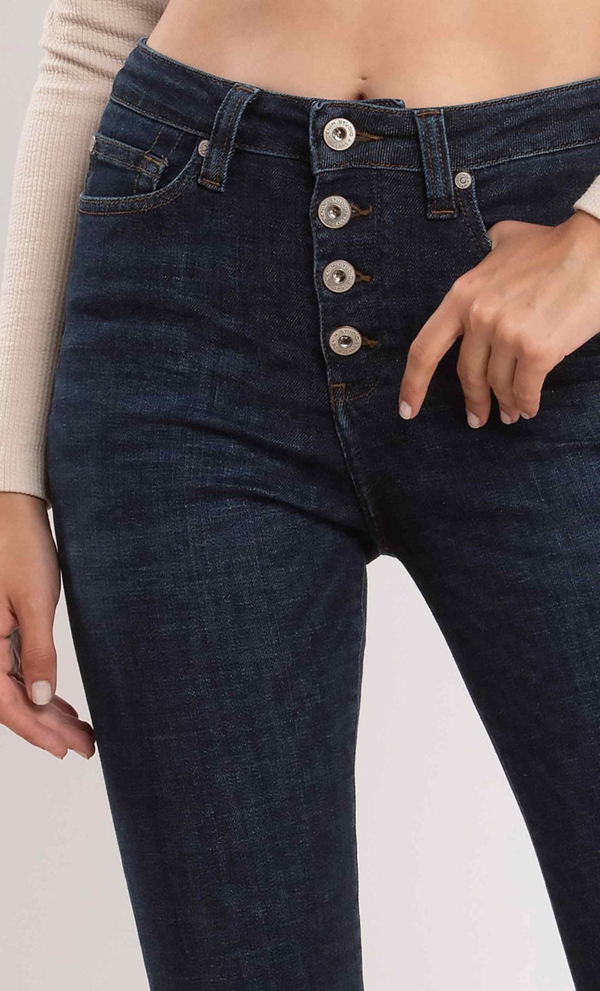 Camille button up jeans 