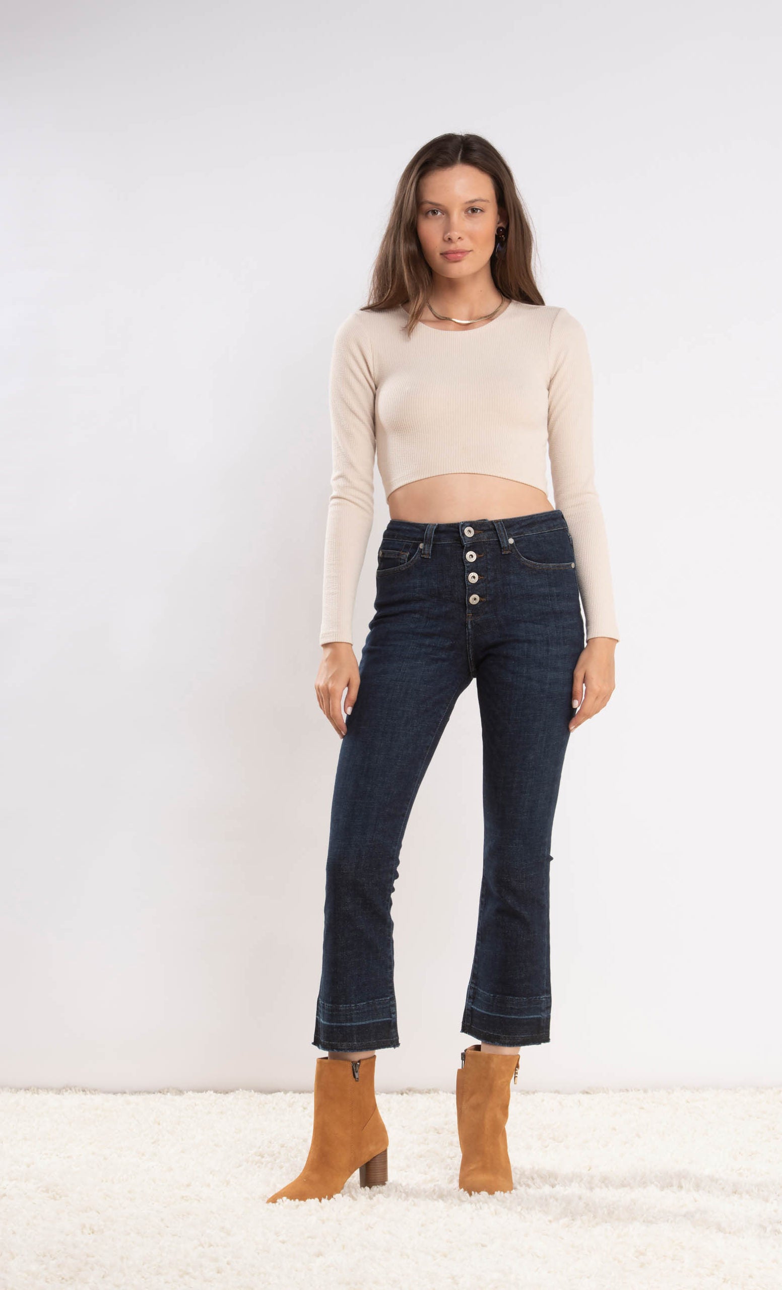 Camille button up jeans 