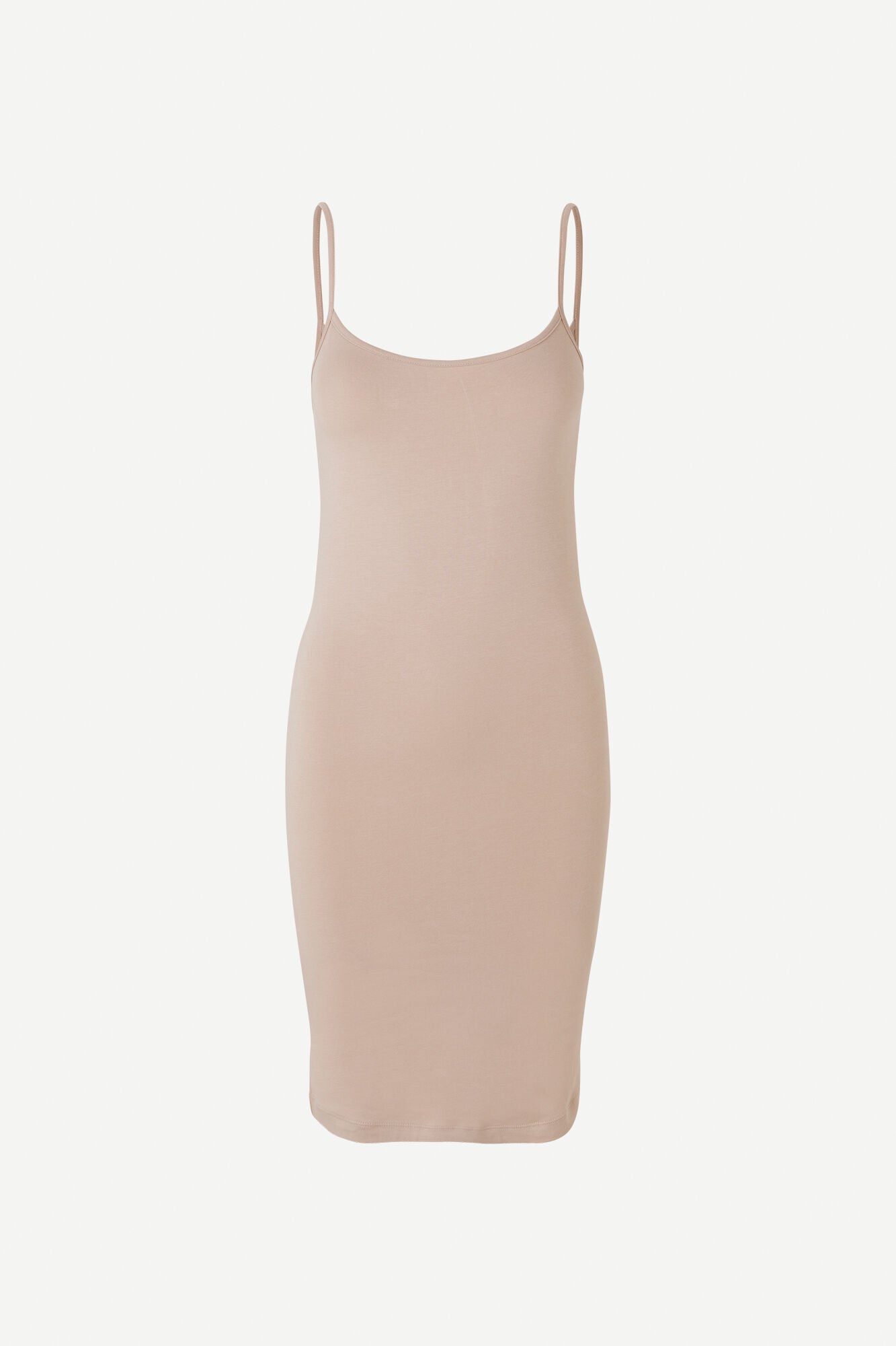 Nude stretchy slip dress