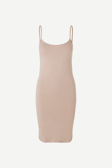 Nude stretchy slip dress