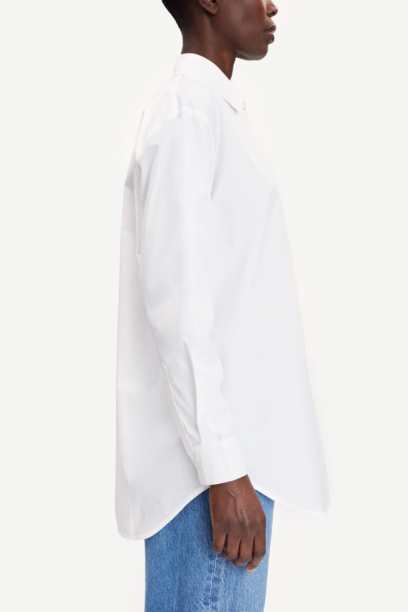 White organic cotton shirt