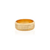 Wide Band Stacking Ring Gold