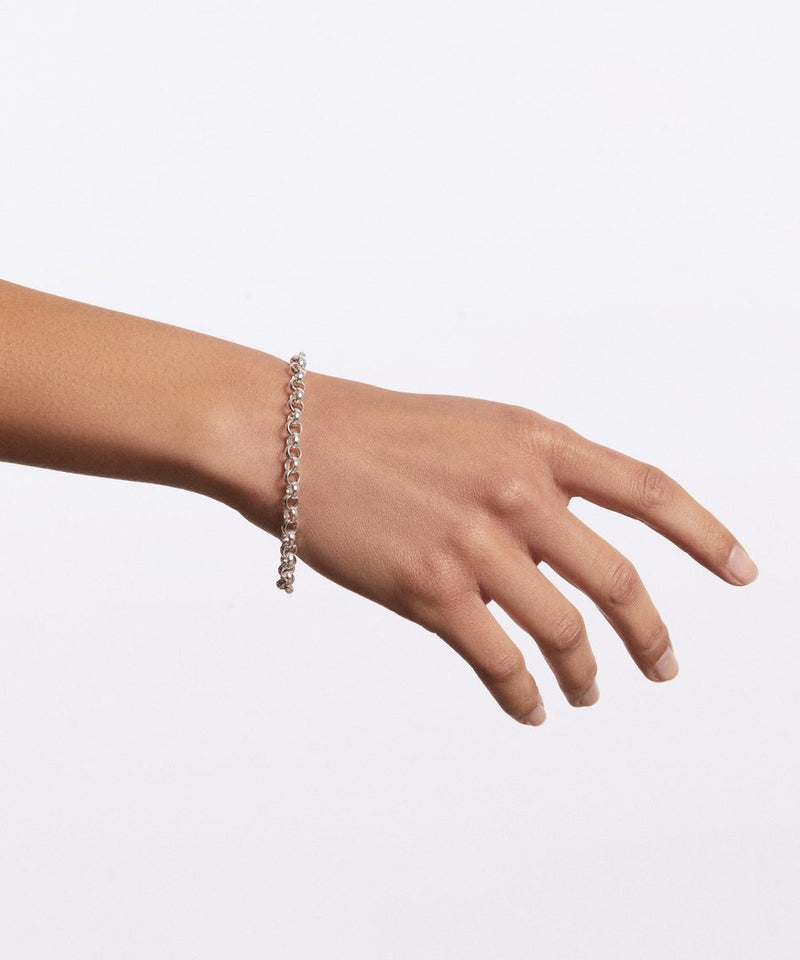 Rolo Chain Bracelet Silver