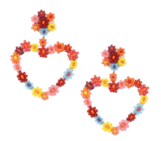 Mishky_AW22_Sublime_Heart_Earring_Beaded_Mutli_Colour_EARRING-BE-M-9379