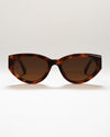 Tortoishell cat eye sunglasses